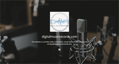 Desktop Screenshot of digitalmusicrecords.com